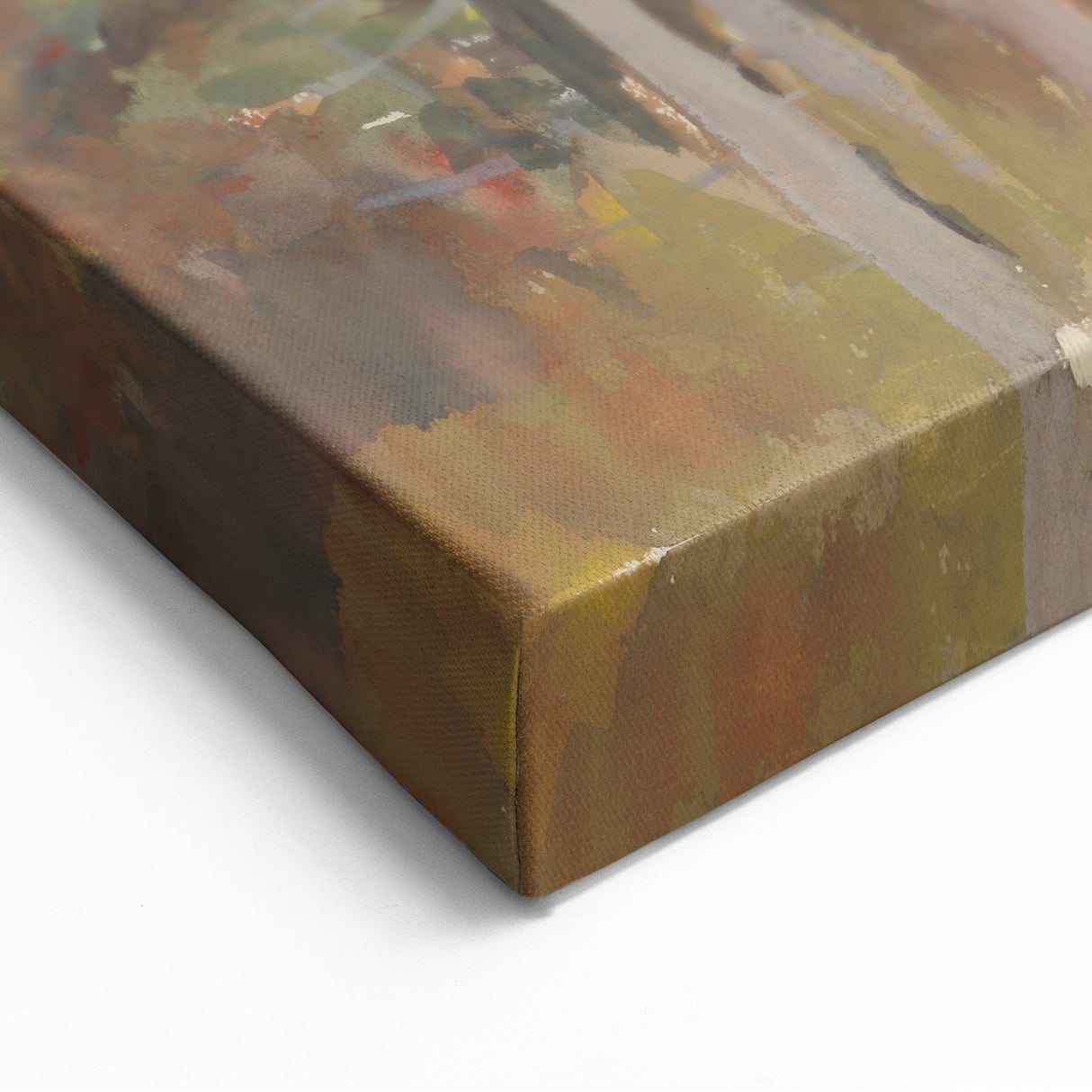 Autumn Forest Realism Art Print - Zolo Palugyay Nature-Inspired Canvas Art