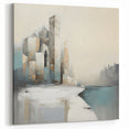 Abstract Architecture Wall Art - Modern Architectural Geometric Canvas