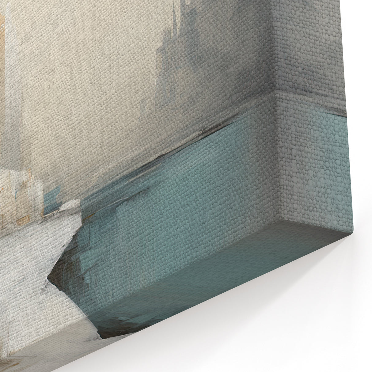 Abstract Architecture Wall Art - Modern Architectural Geometric Canvas