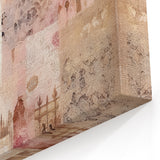 Minimalist Architecture Art - Elegant Abstract Building Canvas Print