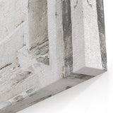 Minimalist Architecture Art Print - Abstract Monochrome Canvas Decor