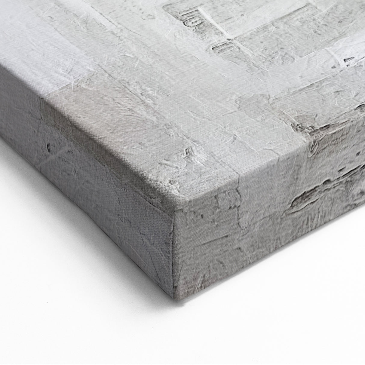 Minimalist Architecture Art Print - Abstract Monochrome Canvas Decor