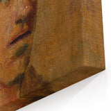 Head of a Laborer Realism Art Print - Ladislav Mednyánszky Portrait Canvas