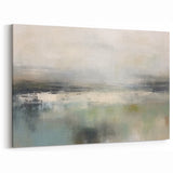 Misty Ocean Landscape - Soft Abstract Seascape Canvas Wall Art