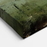 Modern Landscape Abstract - Serene Green Landscape Wall Art