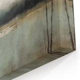 Modern Landscape Abstract - Serene Misty Lake Wall Art