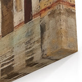 Rustic Abstract Architecture Art Print – Vintage Wall Decor