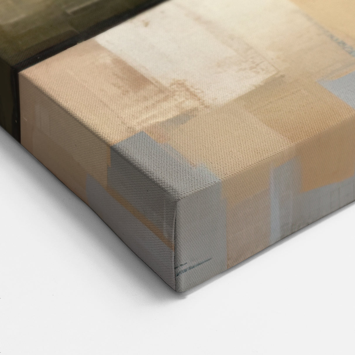 Medieval Fortress Architecture Art - Abstract Castle Canvas Print