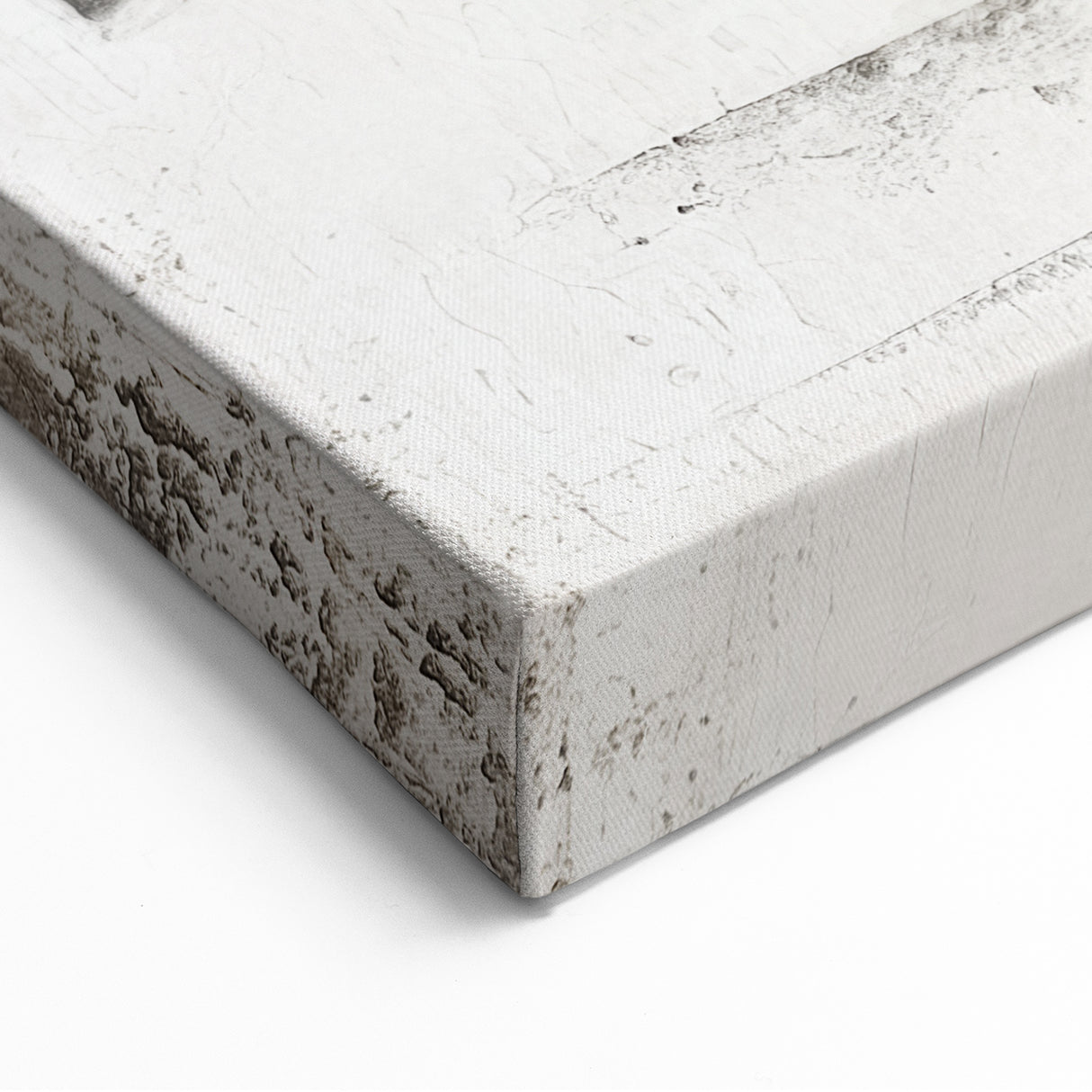 Seaside Architecture Art - Minimalist Coastal Village Canvas Print