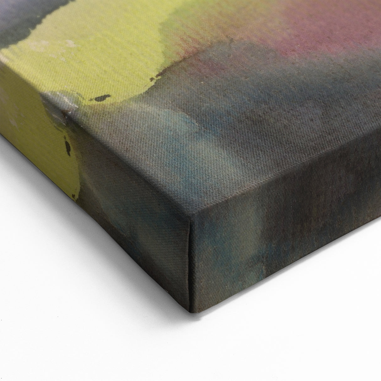 Soft Autumn Meadow - Tranquil Modern Art Print of Birch Trees in Pastels