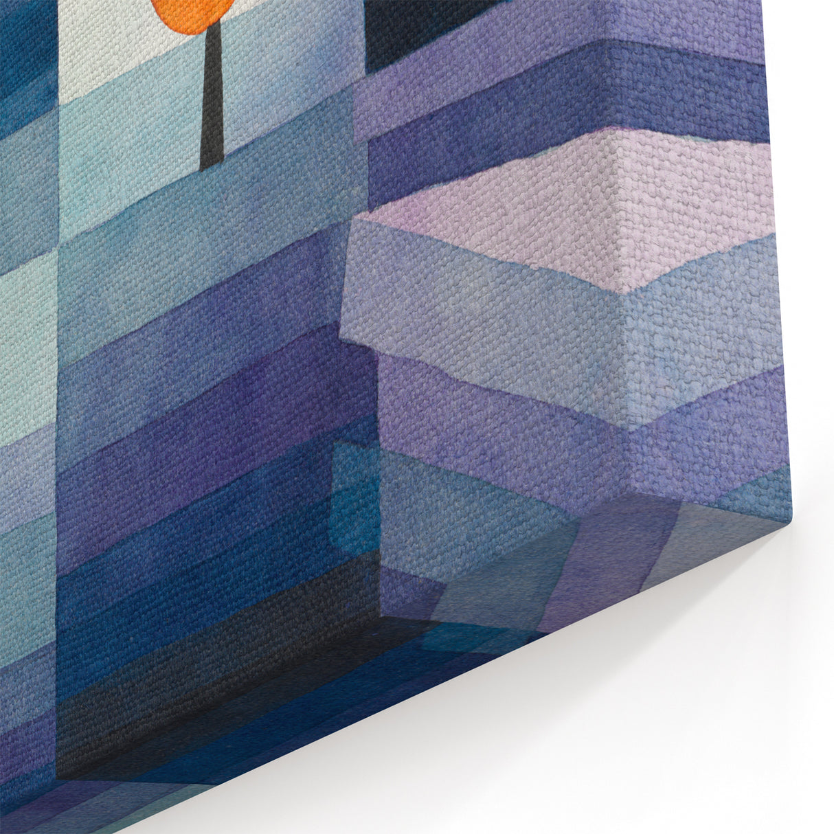 Abstract Autumn Tree - Modern Geometric Art Print by Paul Klee for Decor