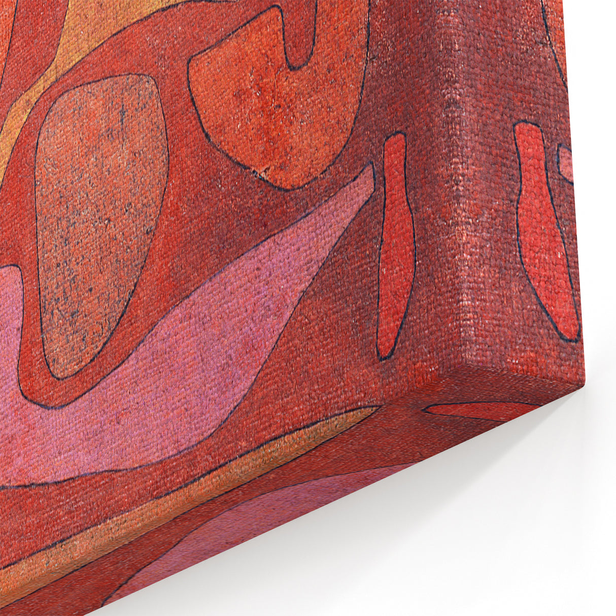 Abstract Expressionist Art - Vibrant Modern Print 'The Man of Confusion