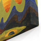 Abstract Sun Landscape - Vibrant Modern Art Print by Arthur Dove