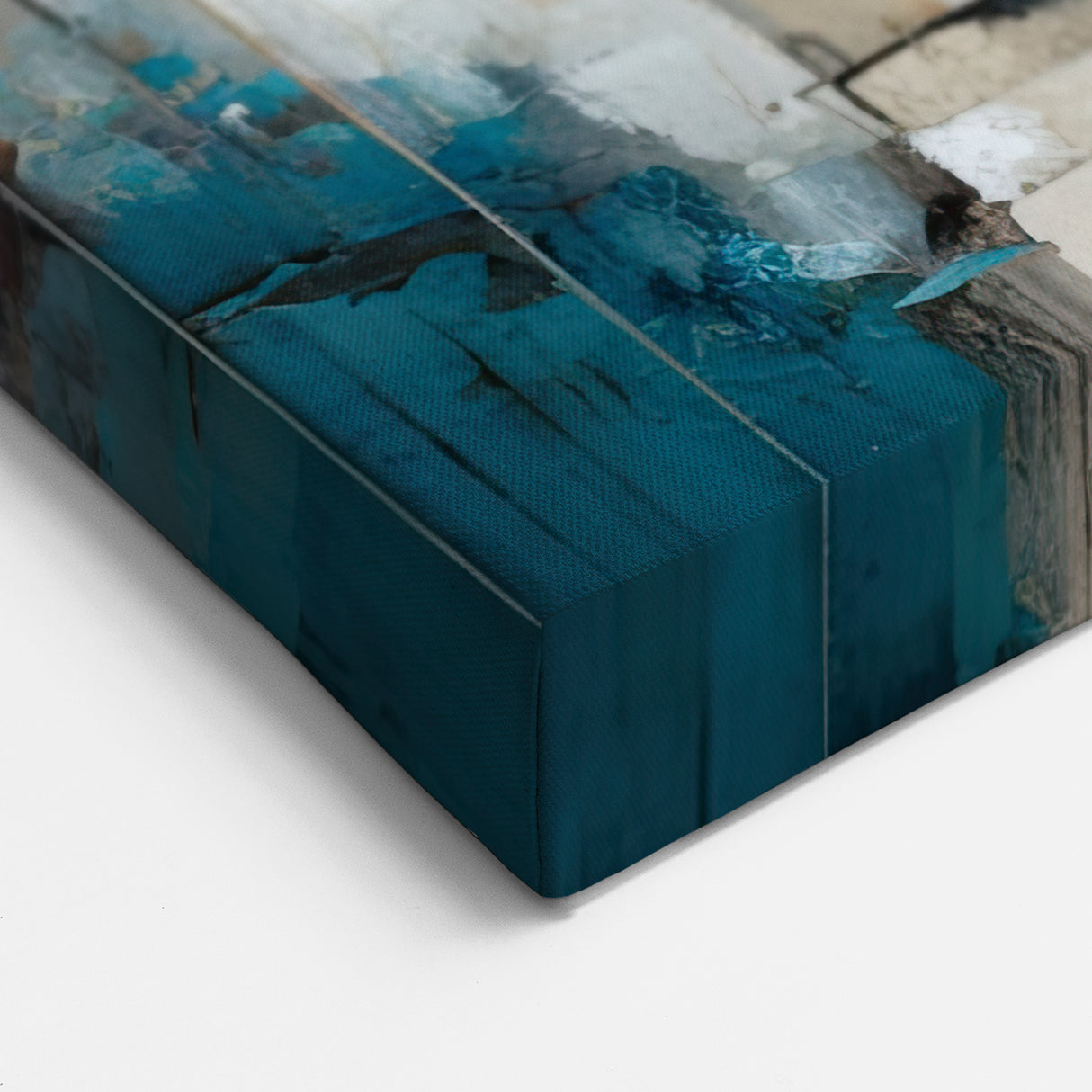 Urban Cityscape Abstract Art - Modern Skyline Canvas Wall Decor