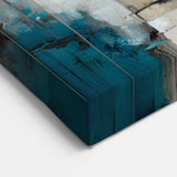 Urban Cityscape Abstract Art - Modern Skyline Canvas Wall Decor