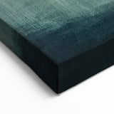 Serene Mountain Abstract Landscape – Soft Green Hues on Canvas