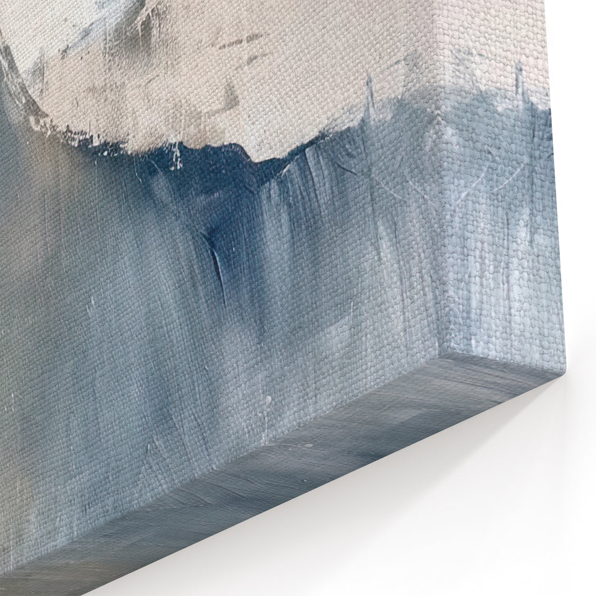 Calming Mountain Landscape Art - Minimalist Abstract Nature Decor