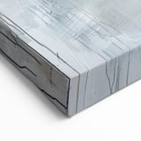 Calming Mountain Landscape Art - Minimalist Abstract Nature Decor