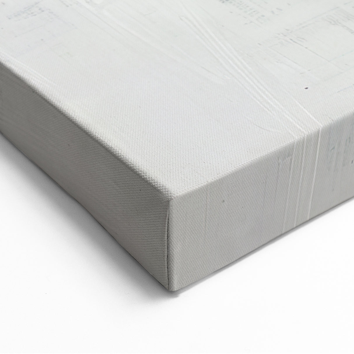 Abstract Mountain Landscape Art - Soft Earthy Tones Minimalist Decor