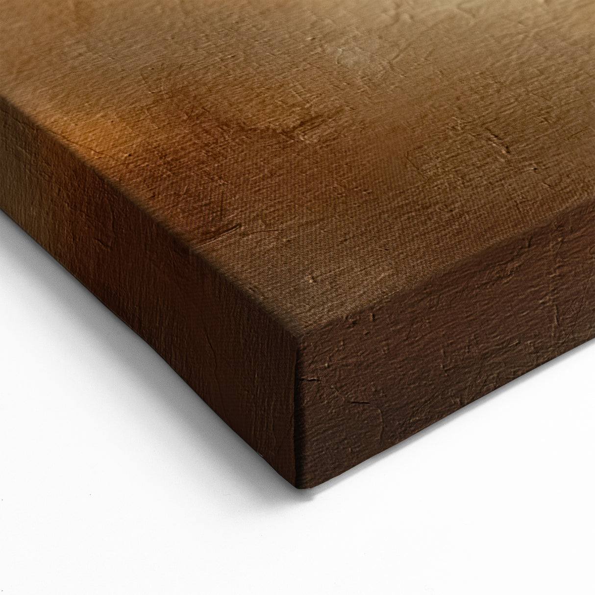 Golden Horizon Abstract Landscape – Warm Glow on Canvas for Serenity