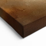 Golden Horizon Abstract Landscape – Warm Glow on Canvas for Serenity