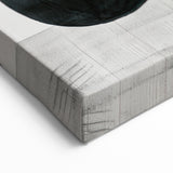 Minimalist Abstract Monochrome Art - Black and White Modern Decor