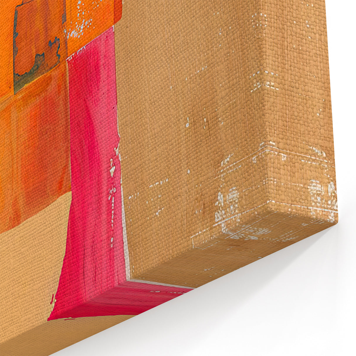 Vibrant Color Block Abstract Art - Modern Bold Wall Decor