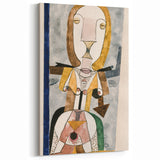 Modern Wall Art - Abstract Portrait by Paul Klee - Contemporary Art Print