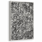 Modern Wall Art - Small World by Paul Klee - Black & White Abstract Print