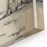 Abstract Architecture Wall Art - Urban Chic Geometric Canvas Print