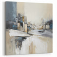 Geometric Architecture Wall Art - Modern Urban Abstract Canvas Print