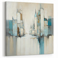 Architectural Abstract Wall Art - Contemporary Geometric Canvas Print