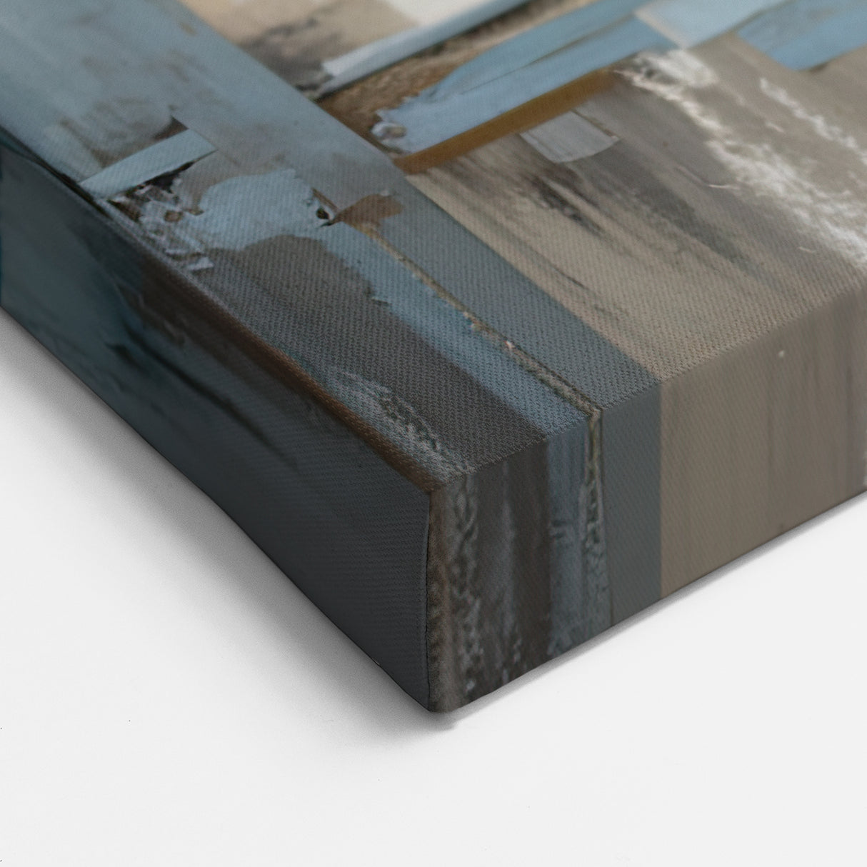 Abstract Urban Architecture Art - Minimalist Cityscape Canvas Print