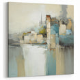 Abstract Cityscape Architecture Art - Urban Landscape Canvas Print