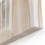 Minimalist Abstract Art in Neutral Earth Tones - Modern Simple Wall Decor