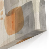 Minimalist Abstract Art in Neutral Shades - Modern Simple Wall Decor