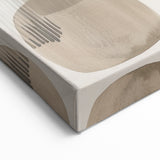 Minimalist Abstract Art in Neutral Shades - Modern Simple Wall Decor