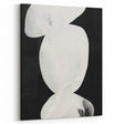 Minimalist Abstract Art in Black and White - Modern Elegant Wall Decor