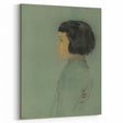 Modern Wall Art Print - Young Woman in Profile by Redon - Elegant Decor