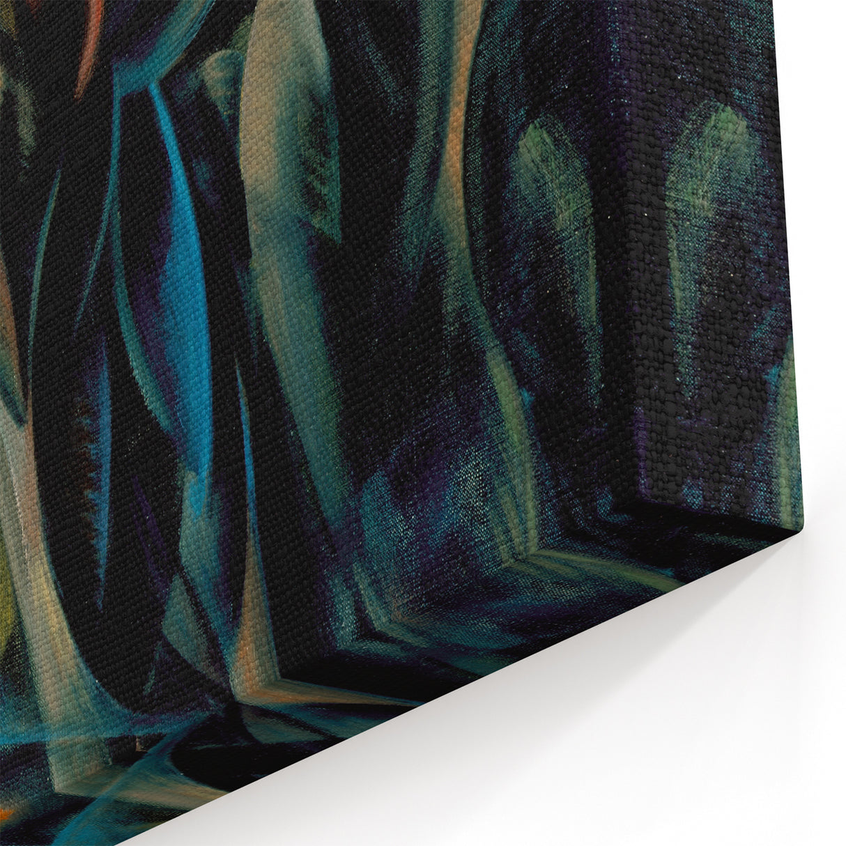 Modern Wall Art Print - Abstract Figures in Blue by Berlin - Bold Decor