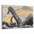 Modern Wall Art Print - Steam Shovel by Arthur Dove - Industrial Decor
