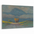 Modern Wall Art Print - Hay Weighing by Csordák - Tranquil Landscape Decor