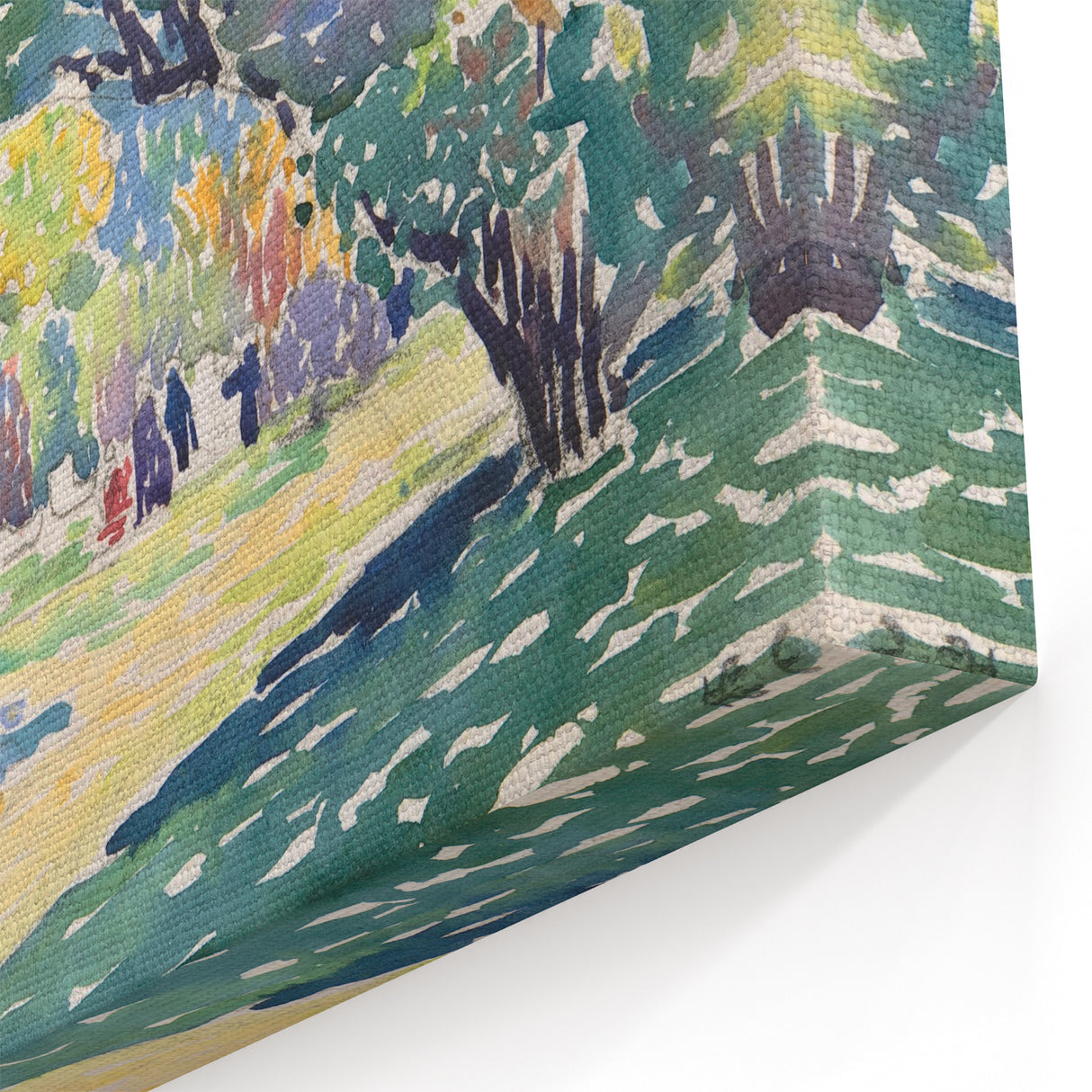 Modern Wall Art Print - Landscape by Henri Edmond Cross - Lush Nature Decor
