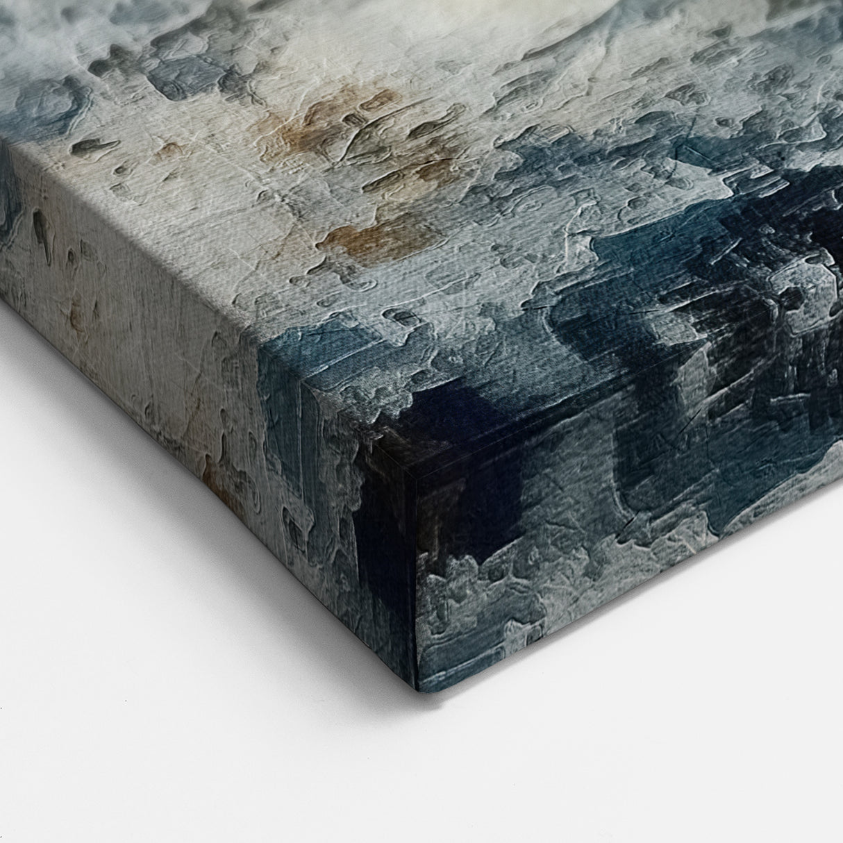 Modern Landscape Wall Art - Soft Horizon Abstract Seascape Canvas