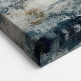 Contemporary Landscape Print - Soft Misty Waters Abstract Wall Art