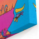 Modern Wall Art: Bold U.S.I.A. Psychedelic Poster by Peter Max