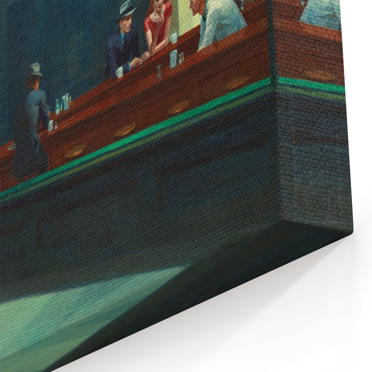 Modern Wall Art: Edward Hopper’s Iconic Nighthawks Diner Scene