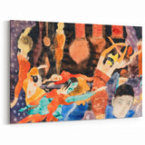 Modern Wall Art: Charles Demuth’s The Masque of the Red Death in Vibrant Colors