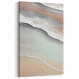 Minimalist Abstract Landscape Art - Soft Sand Waves Canvas Print