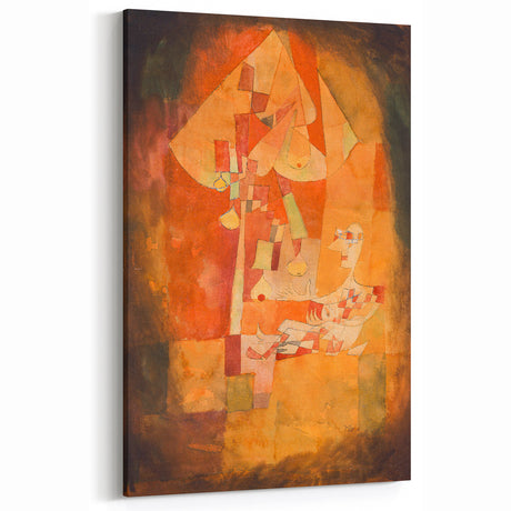 Modern Wall Art: Paul Klee’s Abstract The Man Under the Pear Tree